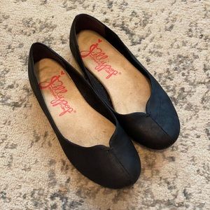 Black JellyPop Flats